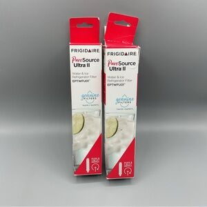 2 Pack Frigidaire EPTWFU01 Pure Source Ultra II Refrigerator Water Filter Sealed